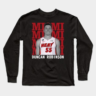 Miami Heat Duncan Robinson Long Sleeve T-Shirt